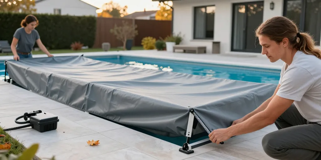 Pool überwintern – Schutz vor Frostschäden