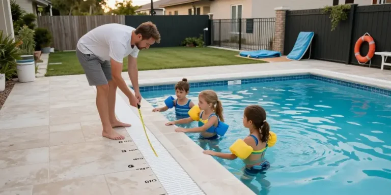 Pool im Garten