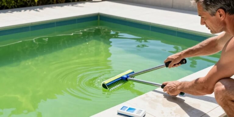 Pool im Garten