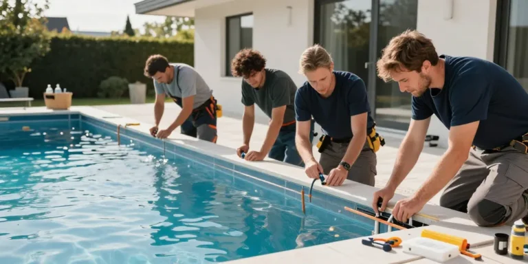 Bau eines Pools – Schritt für Schritt