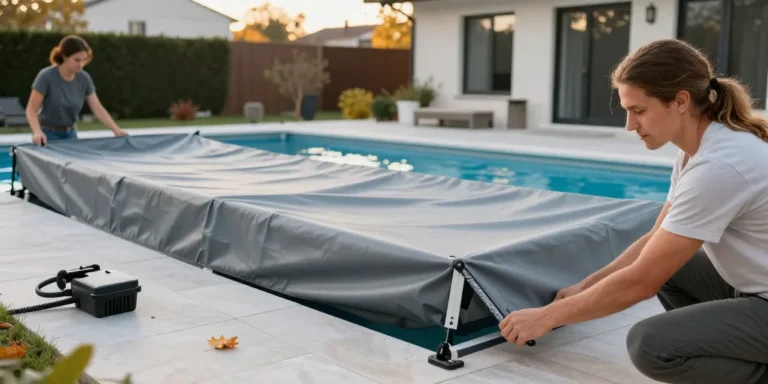 Pool überwintern – Schutz vor Frostschäden